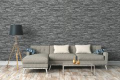 38589-1 cikkszámú tapéta,  As Creation The Wall Cover tapéta katalógusából Kőhatású-kőmintás,szürke,lemosható,anyagában öntapadós  tapéta