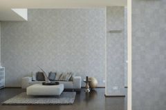 38200-1 cikkszámú tapéta,  As Creation Titanium 3 tapéta katalógusából Geometriai mintás,metál-fényes,ezüst,súrolható,vlies tapéta