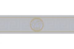 93522-5 cikkszámú tapéta,  As Creation Versace 3 tapéta katalógusából Különleges felületű,különleges motívumos,metál-fényes,arany,ezüst,súrolható,vlies bordűr