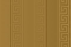 93524-2 cikkszámú tapéta,  As Creation Versace 3 tapéta katalógusából Absztrakt,csíkos,geometriai mintás,különleges felületű,metál-fényes,arany,súrolható,illesztés mentes,vlies tapéta