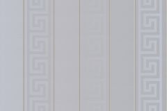 93524-5 cikkszámú tapéta,  As Creation Versace 3 tapéta katalógusából Absztrakt,csíkos,geometriai mintás,különleges felületű,arany,ezüst,szürke,súrolható,illesztés mentes,vlies tapéta
