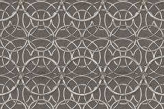 37049-5 cikkszámú tapéta,  As Creation Versace 4 tapéta katalógusából Barokk-klasszikus,geometriai mintás,különleges felületű,gyöngyház,szürke,súrolható,vlies tapéta