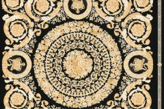 37055-3 cikkszámú tapéta,  As Creation Versace 4 tapéta katalógusából Barokk-klasszikus,különleges felületű,metál-fényes,arany,fekete,súrolható,vlies tapéta
