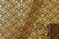 93583-4 cikkszámú tapéta,  As Creation Versace 4 tapéta katalógusából Barokk-klasszikus,különleges felületű,metál-fényes,arany,fekete,súrolható,vlies tapéta