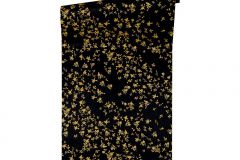 93585-4 cikkszámú tapéta,  As Creation Versace 4 tapéta katalógusából Barokk-klasszikus,különleges felületű,metál-fényes,virágmintás,arany,fekete,súrolható,vlies tapéta