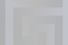 93523-5 cikkszámú tapéta,  As Creation Versace 5 tapéta katalógusából Geometriai mintás,metál-fényes,ezüst,illesztés mentes,súrolható,vlies tapéta