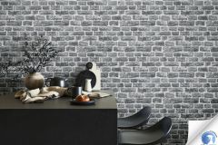 78457-1 cikkszámú tapéta,  As Creation WOW Designdrop tapéta katalógusából 3d hatású,dekor,kőhatású-kőmintás,szürke,súrolható,vlies tapéta