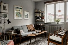 4178 cikkszámú tapéta,  Boras Alla Tiders Hus tapéta katalógusából Csíkos,kék,szürke,lemosható,vlies tapéta