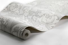 4540 cikkszámú tapéta,  Boras Anno tapéta katalógusából Barokk-klasszikus,virágmintás,bézs-drapp,szürke,lemosható,vlies tapéta