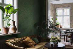 4271 cikkszámú tapéta,  Boras Dreamy Escape tapéta katalógusából állatok,rajzolt,természeti mintás,arany,zöld,lemosható,vlies tapéta
