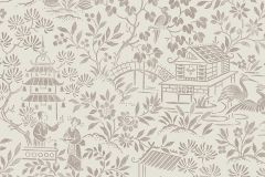 4273 cikkszámú tapéta,  Boras Dreamy Escape tapéta katalógusából állatok,rajzolt,természeti mintás,barna,bézs-drapp,lemosható,vlies tapéta