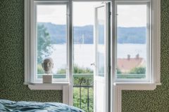 7663 cikkszámú tapéta,  Boras Falsterbo 3 tapéta katalógusából Természeti mintás,fekete,zöld,lemosható,vlies tapéta