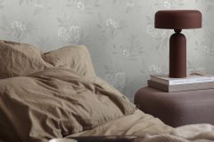 7409 cikkszámú tapéta,  Boras Melodi tapéta katalógusából Természeti mintás,szürke,lemosható,vlies tapéta