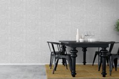 1762 cikkszámú tapéta,  Boras Scandinavian Designers II tapéta katalógusából Emberek-sztárok,különleges motívumos,rajzolt,retro,fehér,szürke,lemosható,vlies tapéta