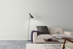 1779 cikkszámú tapéta,  Boras Scandinavian Designers II tapéta katalógusából Retro,absztrakt,geometriai mintás,fehér,szürke,lemosható,vlies tapéta