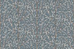 1957 cikkszámú tapéta,  Boras Scandinavian Designers III tapéta katalógusából Természeti mintás,zöld,lemosható,vlies panel, fotótapéta