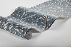 1957 cikkszámú tapéta,  Boras Scandinavian Designers III tapéta katalógusából Természeti mintás,zöld,lemosható,vlies panel, fotótapéta