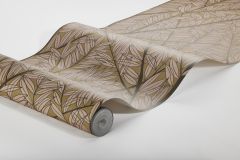 1958 cikkszámú tapéta,  Boras Scandinavian Designers III tapéta katalógusából Természeti mintás,narancs-terrakotta,lemosható,vlies panel, fotótapéta
