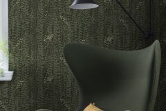 1983 cikkszámú tapéta,  Boras Scandinavian Designers III tapéta katalógusából Természeti mintás,zöld,lemosható,vlies tapéta
