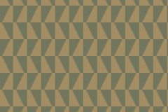 1993 cikkszámú tapéta,  Boras Scandinavian Designers III tapéta katalógusából Geometriai mintás,metál-fényes,arany,zöld,lemosható,vlies tapéta
