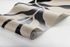 2077 cikkszámú tapéta,  Boras Swedisch Designers tapéta katalógusából Absztrakt,bézs-drapp,fekete,lemosható,vlies panel, fotótapéta