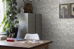 2085 cikkszámú tapéta,  Boras Swedisch Designers tapéta katalógusából Virágmintás,bézs-drapp,lemosható,vlies tapéta