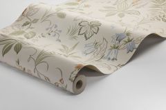 3261 cikkszámú tapéta,  Boras Timeless Traditions tapéta katalógusából Rajzolt,virágmintás,fehér,zöld,lemosható,vlies tapéta