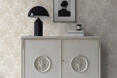 2269 cikkszámú tapéta,  Boras Treasured tapéta katalógusából Metál-fényes,virágmintás,bézs-drapp,fehér,lemosható,vlies tapéta