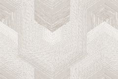 TP422911 cikkszámú tapéta,  Design ID Exclusive Threads tapéta katalógusából Egyszínű,geometriai mintás,textil hatású,fehér,szürke,lemosható,vlies tapéta