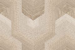 TP422912 cikkszámú tapéta,  Design ID Exclusive Threads tapéta katalógusából Egyszínű,geometriai mintás,textil hatású,bézs-drapp,lemosható,vlies tapéta