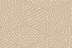 TP422956 cikkszámú tapéta,  Design ID Exclusive Threads tapéta katalógusából Egyszínű,geometriai mintás,kockás,bézs-drapp,lemosható,vlies tapéta
