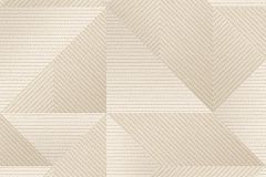 TP422972 cikkszámú tapéta,  Design ID Exclusive Threads tapéta katalógusából 3d hatású,egyszínű,geometriai mintás,bézs-drapp,lemosható,vlies tapéta
