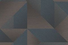 TP422977 cikkszámú tapéta,  Design ID Exclusive Threads tapéta katalógusából 3d hatású,egyszínű,geometriai mintás,kék,szürke,lemosható,vlies tapéta