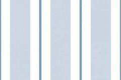 7008-4 cikkszámú tapéta,  Egyeb Noa tapéta katalógusából Csíkos,gyerek,fehér,kék,gyengén mosható,illesztés mentes,vlies tapéta