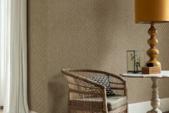 TA25031 cikkszámú tapéta,  Egyeb Tahiti tapéta katalógusából Geometriai mintás,textil hatású,sárga,zöld,lemosható,vlies tapéta