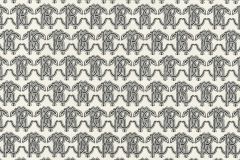 RC21034 cikkszámú tapéta,  Emiliana Parati Roberto Cavalli 9 tapéta katalógusából Feliratos-számos,különleges motívumos,fekete,szürke,lemosható,vlies tapéta