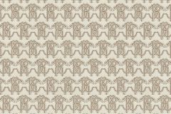 RC21035 cikkszámú tapéta,  Emiliana Parati Roberto Cavalli 9 tapéta katalógusából Feliratos-számos,különleges motívumos,bézs-drapp,lemosható,vlies tapéta