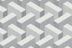 10382-10 cikkszámú tapéta,  Erismann Collage tapéta katalógusából 3d hatású,geometriai mintás,bézs-drapp,szürke,lemosható,vlies tapéta