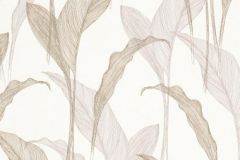 10207-02 cikkszámú tapéta,  Erismann Elle 2 tapéta katalógusából Csillámos,természeti mintás,virágmintás,arany,fehér,szürke,lemosható,vlies tapéta