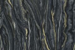 10149-15 cikkszámú tapéta,  Erismann Elle tapéta katalógusából Kőhatású-kőmintás,arany,fekete,lemosható,vlies tapéta