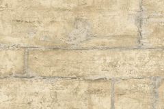 10222-20 cikkszámú tapéta,  Erismann Fashion for Walls 3 tapéta katalógusából Kőhatású-kőmintás,sárga,lemosható,vlies tapéta