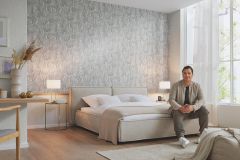 10371-31 cikkszámú tapéta,  Erismann Fashion for Walls 4 tapéta katalógusából Metál-fényes,természeti mintás,szürke,lemosható,vlies tapéta