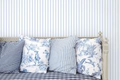 G67564 cikkszámú tapéta,  Galerie Smart Stripes 3 tapéta katalógusából Csíkos,fehér,kék,illesztés mentes,súrolható,vlies tapéta