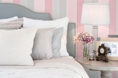 G67597 cikkszámú tapéta,  Galerie Smart Stripes 3 tapéta katalógusából Csíkos,pink-rózsaszín,szürke,illesztés mentes,súrolható,vlies tapéta