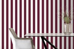 G68050 cikkszámú tapéta,  Galerie Smart Stripes 3 tapéta katalógusából Csíkos,fehér,piros-bordó,illesztés mentes,súrolható,vlies tapéta