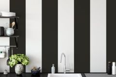 G68076 cikkszámú tapéta,  Galerie Smart Stripes 3 tapéta katalógusából Csíkos,fehér,fekete,illesztés mentes,súrolható,vlies tapéta