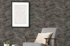 G67776 cikkszámú tapéta,  Galerie Utopia tapéta katalógusából Geometriai mintás,kőhatású-kőmintás,szürke,súrolható,vlies tapéta