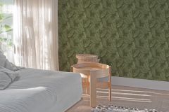A70203 cikkszámú tapéta,  Grandeco Arcadia tapéta katalógusából Természeti mintás,zöld,lemosható,vlies tapéta