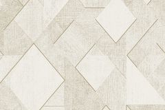 A72001 cikkszámú tapéta,  Grandeco Omura tapéta katalógusából Geometriai mintás,arany,bézs-drapp,fehér,lemosható,vlies tapéta