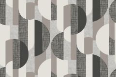 A56301 cikkszámú tapéta,  Grandeco Tempo tapéta katalógusából Csíkos,geometriai mintás,fehér,fekete,szürke,lemosható,vlies tapéta